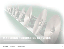 Tablet Screenshot of marchingpercussion.com